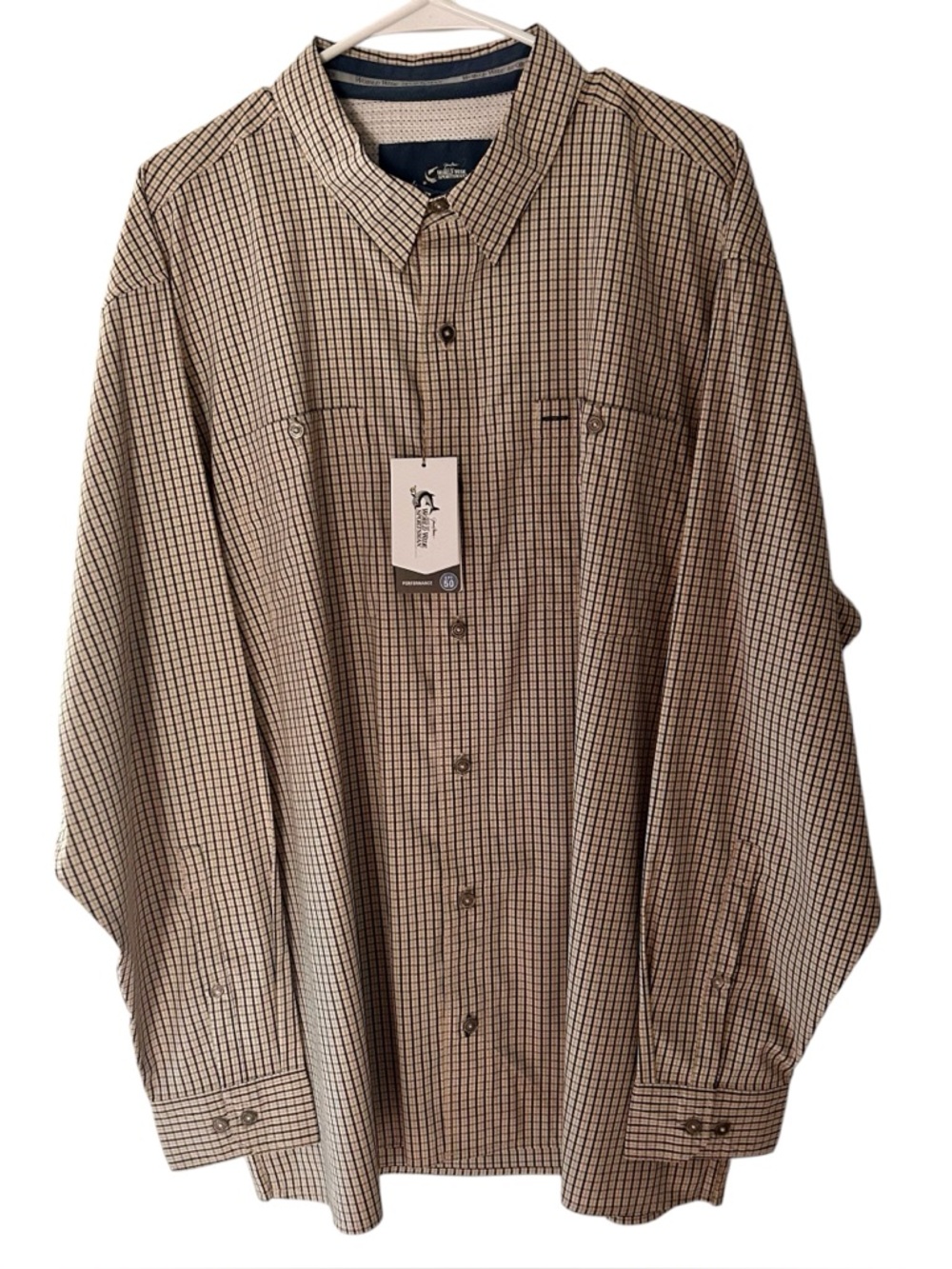 NWT World Wide Sportsman Ultimate Angler Button Up Fishing Shirt F21